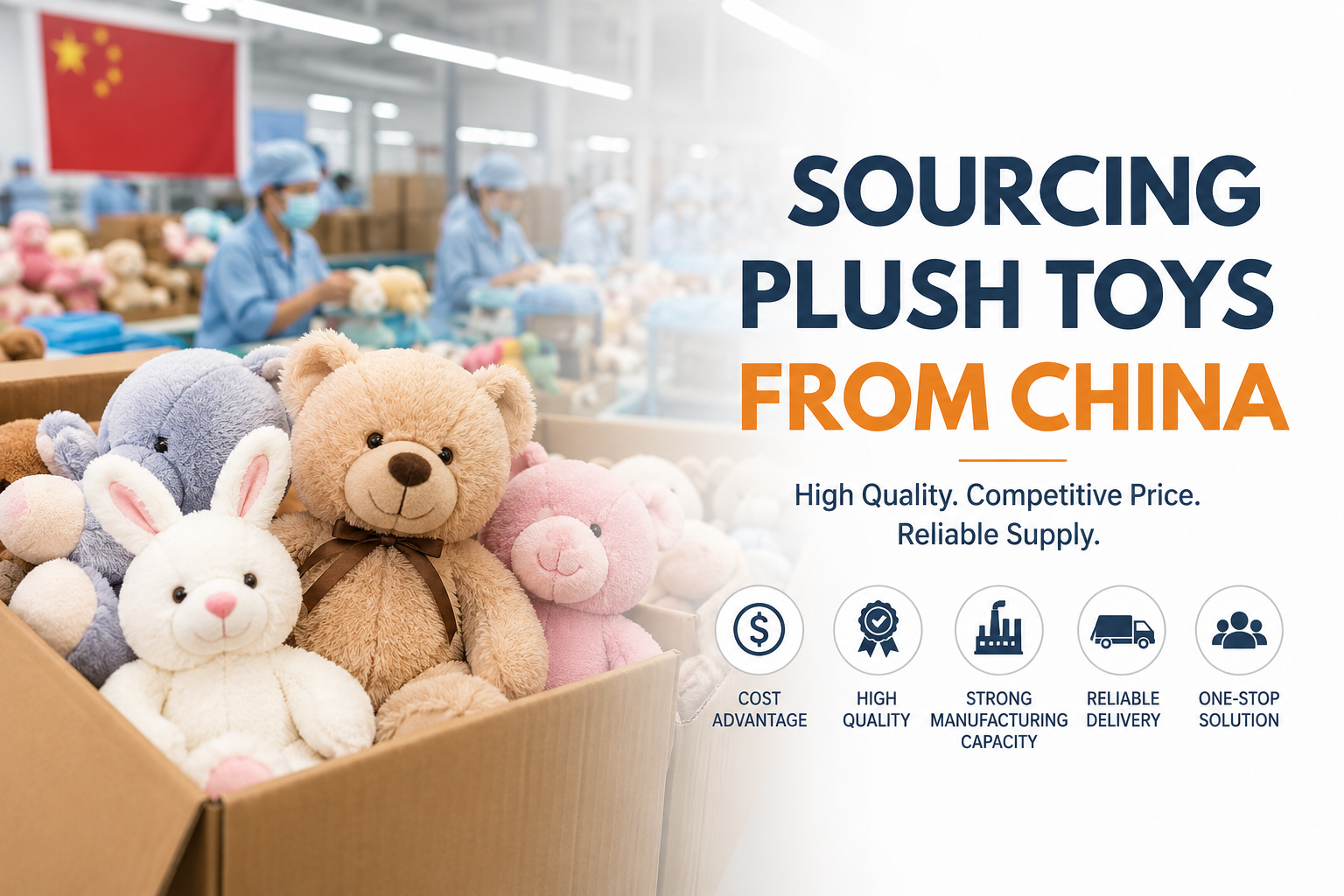 Sourcing Plush Toys from China: Why It’s the Best Choice for Global Buyers